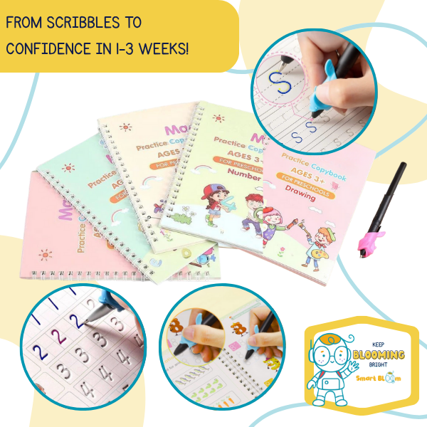 Magic Reusable Handwriting Practice Book