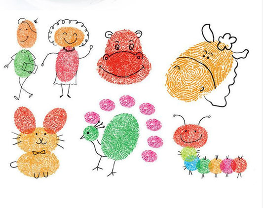 Washable Fingerprint Ink Pad for Kids