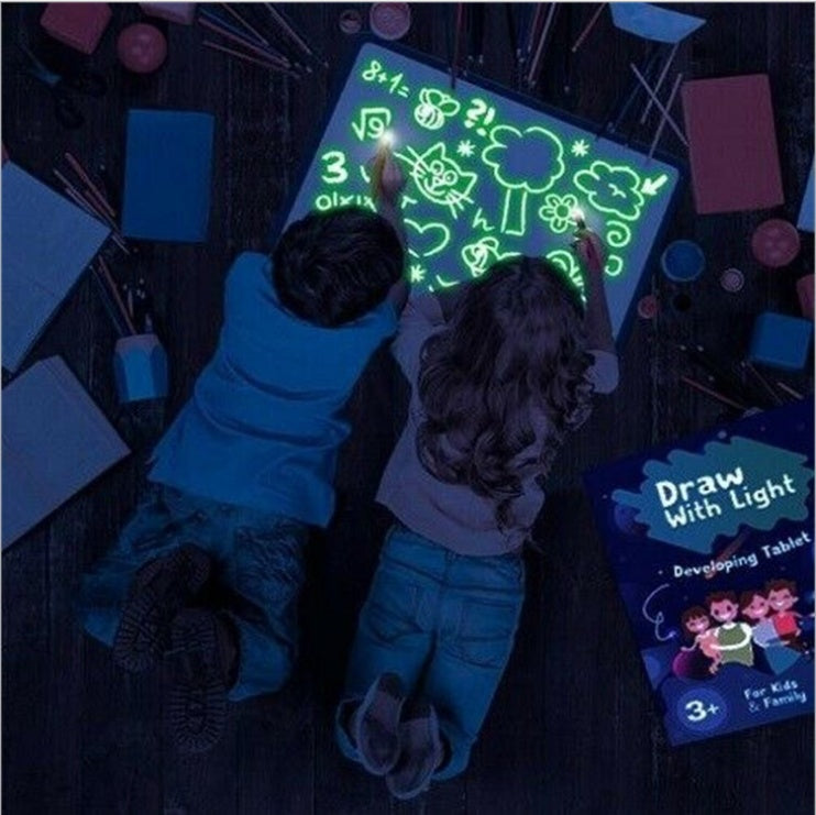 Glow Drawing Pad for Kids – Mess-Free Light Art