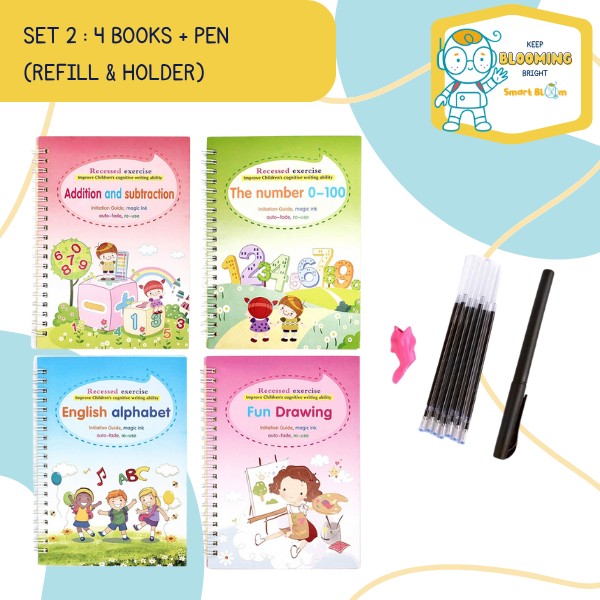 Magic Reusable Handwriting Practice Book
