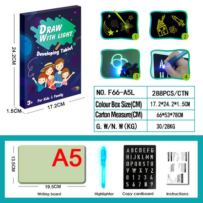 Glow Drawing Pad for Kids – Mess-Free Light Art