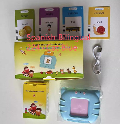 Multilingual Audio Flash Card Device for Kids