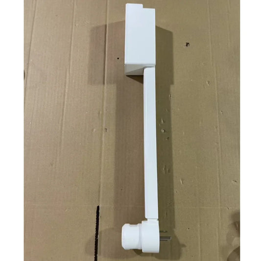 New Rotates 180° Electrical Outlet Extender Adjustable Length White Power Outlets Extender Power Socket Expander for Nightstand