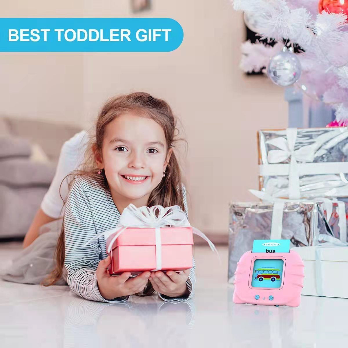 Multilingual Audio Flash Card Device for Kids