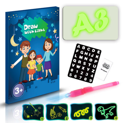 Glow Drawing Pad for Kids – Mess-Free Light Art