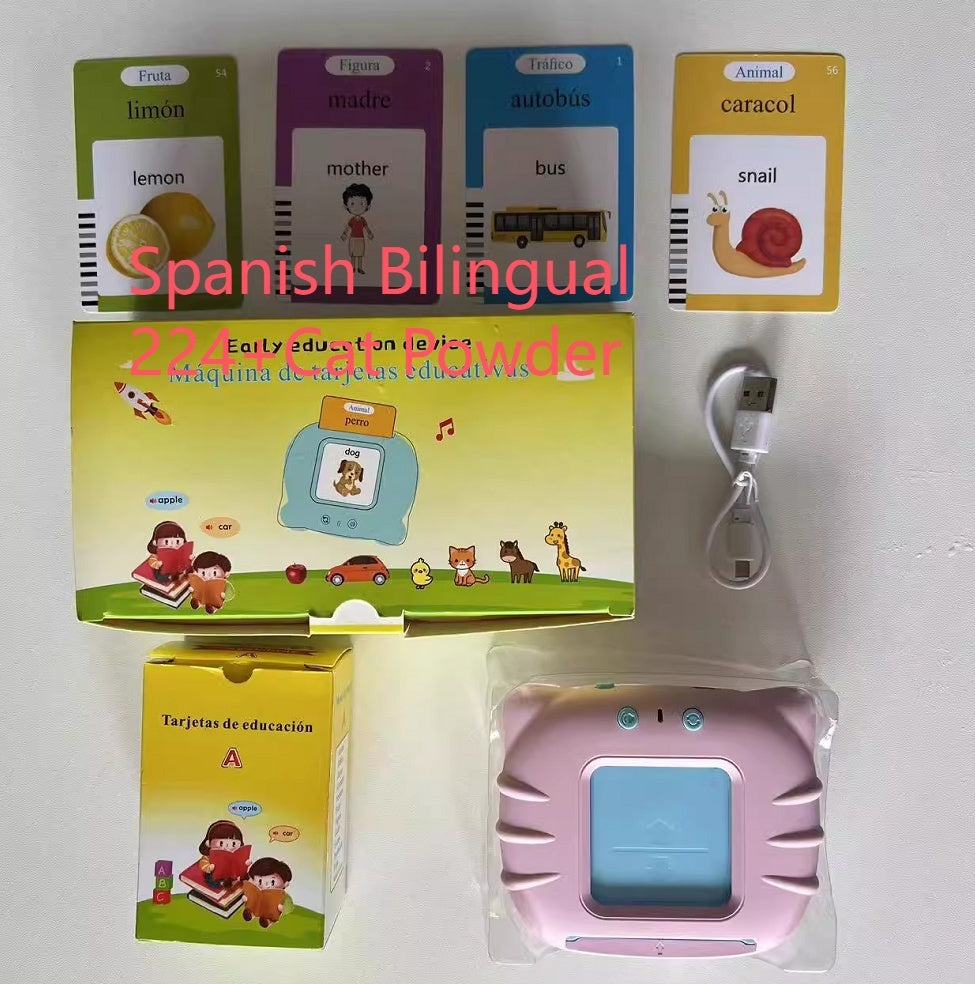 Multilingual Audio Flash Card Device for Kids
